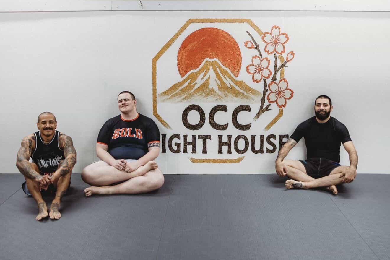 Samuel Peralta, Kyle Ferriter and Sean Maes &mdash; OCC Fight House coaches